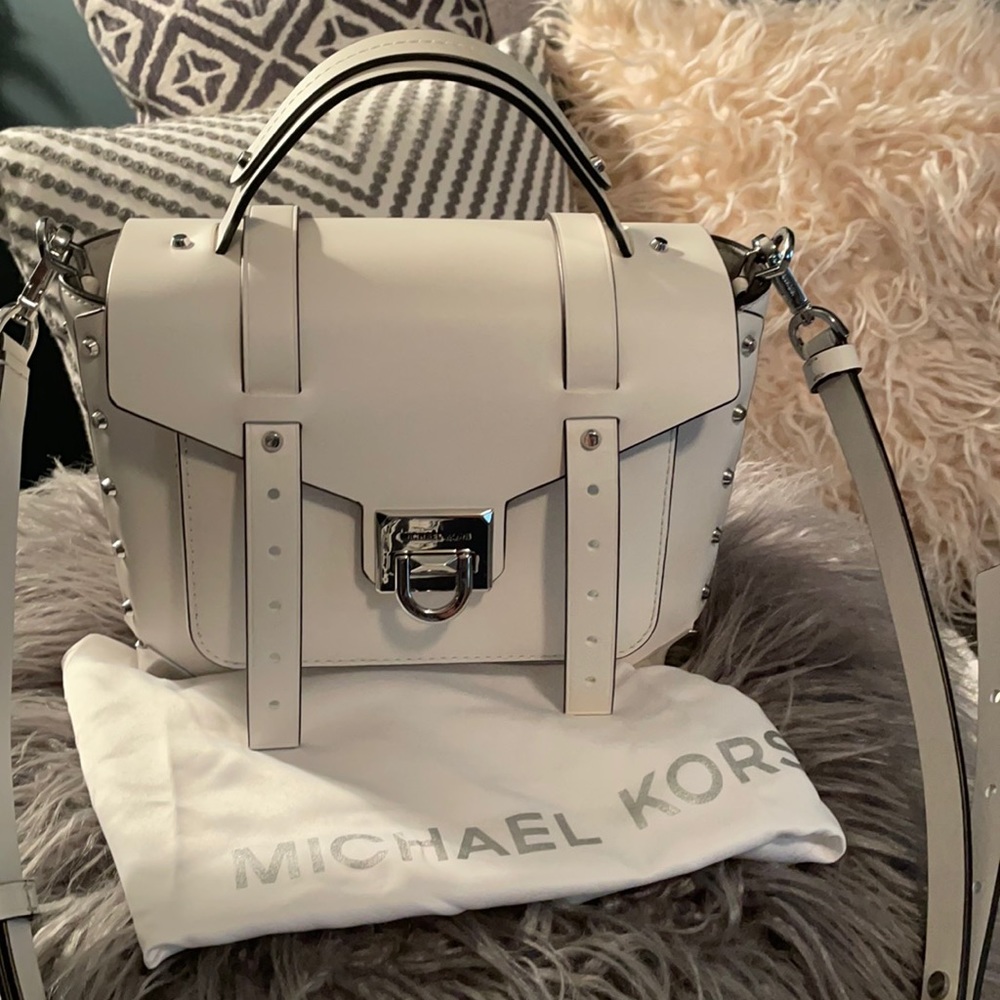 MICHAEL Michael Kors White Crossbody Bag